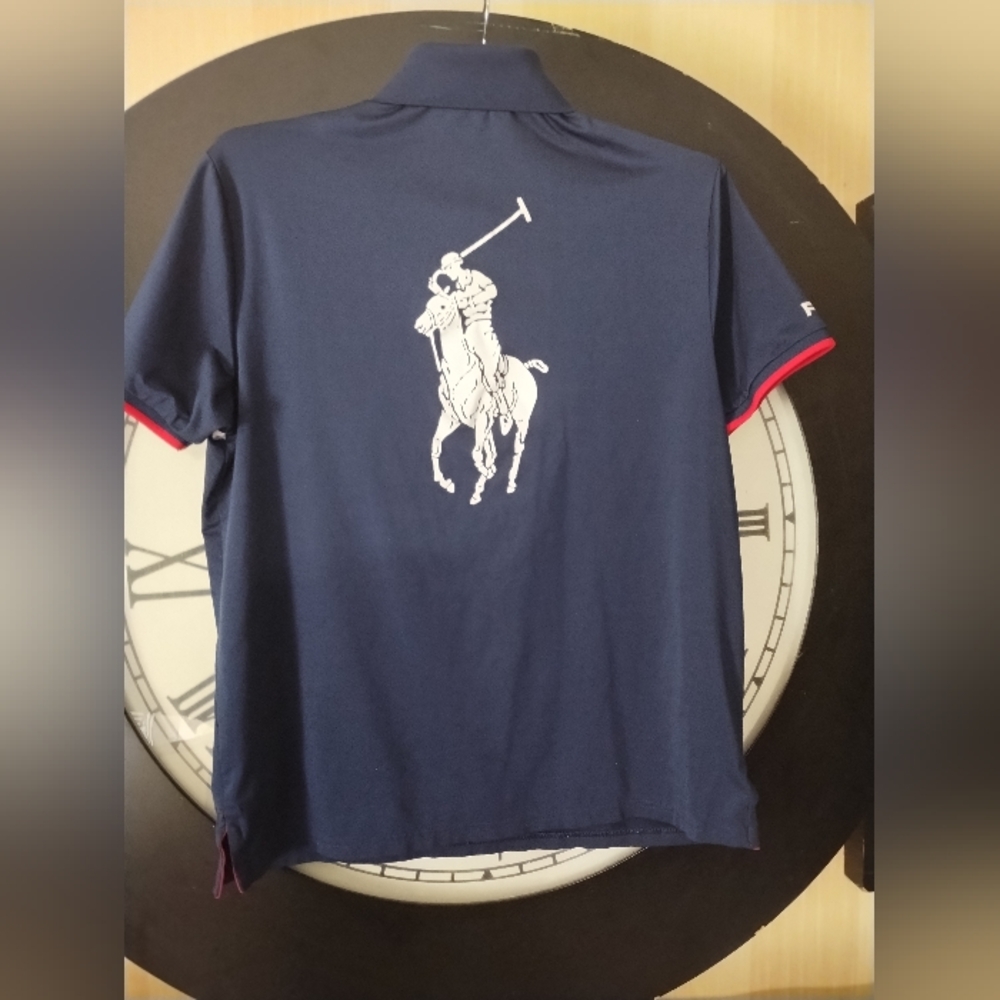 Polo RLX US Open 2015 Official  Large Pony French Navy Sz M  LIKE NEW - Picture 2 of 7